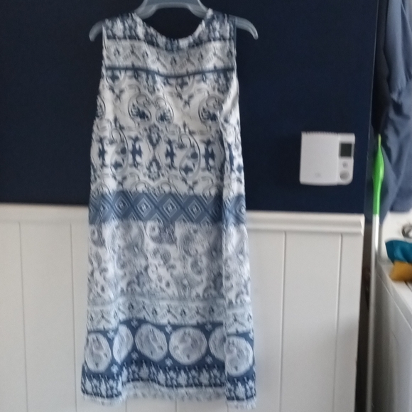 Ladies blue and white sundress size XL - Picture 2 of 4